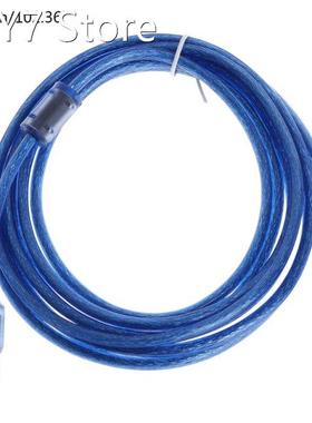 High Speed Transparent Blue USB 2.0 Printer Cable Type A Mal