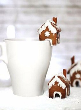 3Pcs Christmas Gingerbread House Biscuit Cutter Set Stainles