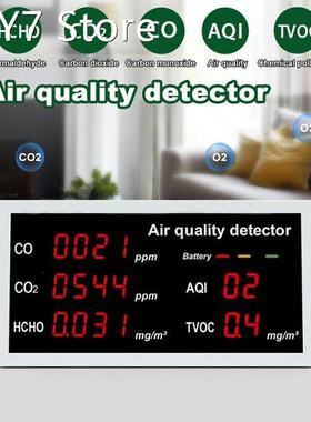 Multifunctional Air Quality Monitor Portable CO2 HCHO Tester