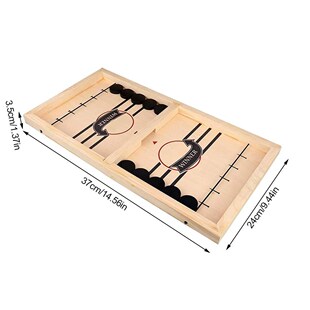 Table Hockey Sling Puck Battle  Table Ice Hockey Board  Fast