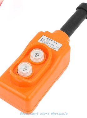 Orange Hoist Crane Pendant Pushbutton Switch Up Down Rainpro