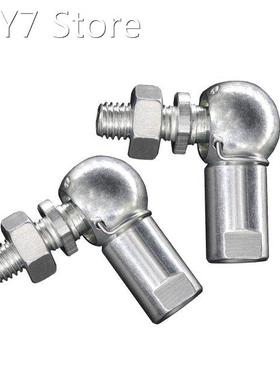 2PCS DIN71802 M16x1.75 Thread Angle Ball Joint Rod End beari