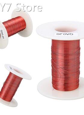 Mayitr Magnet Wire 100m*0.2mm QA Enameled Copper Wire Red Ma
