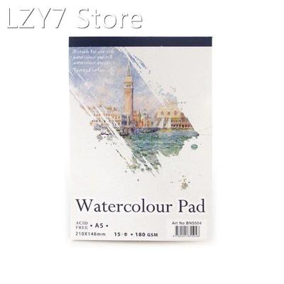 15 Sheets A3/A4/A5 Watercolor Paper Sketch Book Notepad for