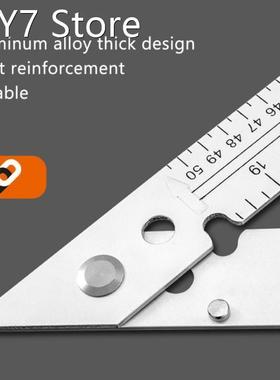Aluminum Alloy Mitre Angle Measuring Tool,Mutifunction 45/90