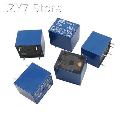 2Pcs/lot Relays 5Pin 3V 5V 9V 12V 24V DC Relay Relais SRD-03