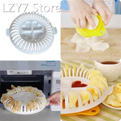 Microwave DIY Potato Chips Maker Kitchen Gadgets Tools Cooki