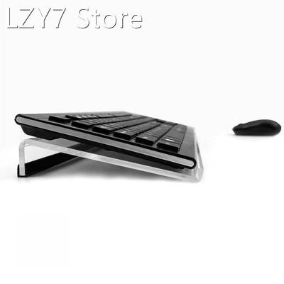 Acrylic Keyboard Rack Transparent Tilted Computer Keyboard D