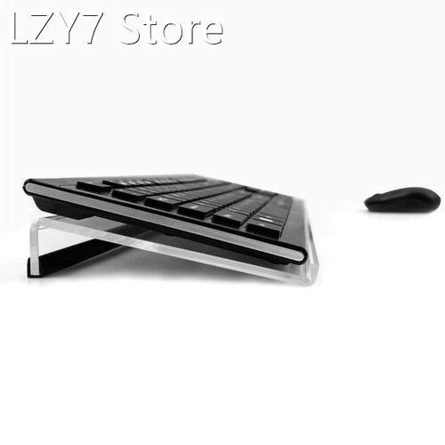Acrylic Keyboard Rack Transparent Tilted Computer Keyboard D