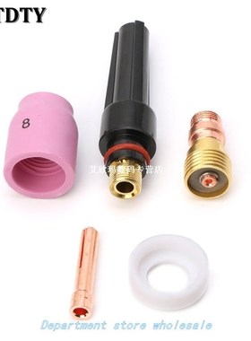 Durable 5pcs/set Tig Welding Torch Stubby Cup Gas Collet Bo