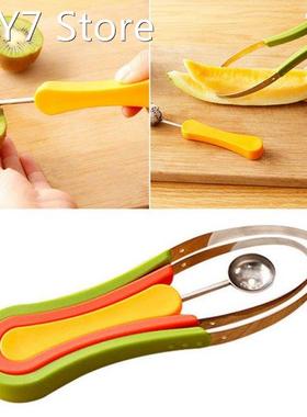 3pcs/lot Multifunction Creative Fruit Platter Carved Dig The