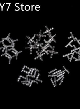 Useful 10 Pcs Airline Air Tubing Clear Elbow Tube Connector