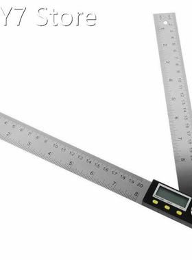 Newest 20cm Digital Protractor Angle Ruler Stainless Steel G