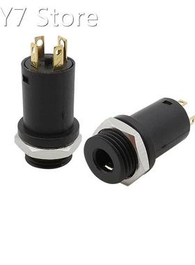 PJ-3164 3.5mm 4 Pin Headphone Jack Stereo Panel Mount Connec