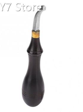 1Pc Stainless Steel Leather Craft Edge Creaser Press Handle