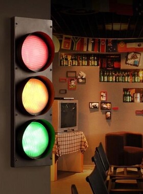 Industrial retro decorative lighting Creative bar wrought ir