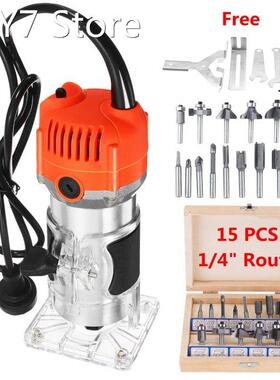 2300W 45000rpm Wood Electric Trimmer Woodworking Trimming To