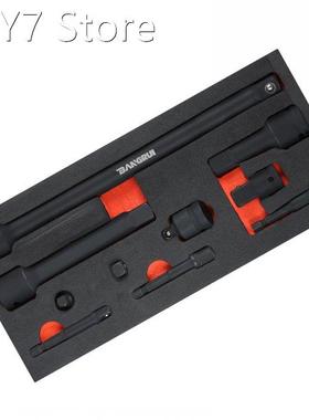 10Pcs Drive Impact Extension Bar Adapter Set Includes Extens