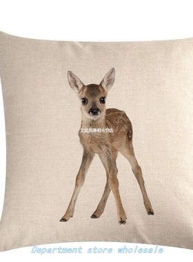 Newly Simulation Anima Series Linen Pillow Case Cushion Dust