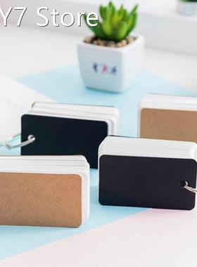 1 Pc Simple DIY Index Cardboard Cover Blank Paper Card Memo