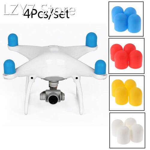 4Pcs Protective Drone Motor Cover Motor Case Guard Cap Soft