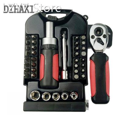 40PCS/set Ratchet Handle Wrench tool set chrome vanadium ste