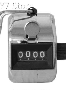 4 Digit Number Hand Held Tally Counter Digital Counting