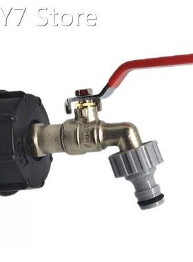 IBC Tote Tank Food Grade Drain Adapter 1/2 Garden Hose Fauc