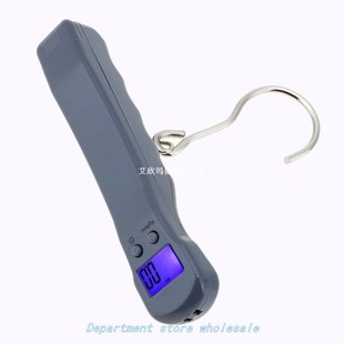 50kg/10g Mini Portable Electronic Scale Luggage Weighing Fis