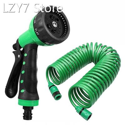High Pressure Car Washer Recoil Garden Hose Nozzle 7 Spray P