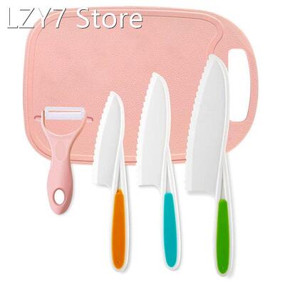 Kids Knifes Set,Baking Cutting Cooking Children's Beginn