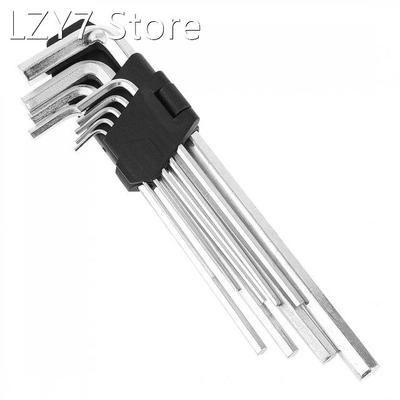 9pcs/lot Multifunction CR-V Steel Hexagon Wrench 1.5-10mm Se