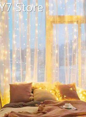 3m Waterproof LED Fairy Lights Garland Curtain Lamp String L