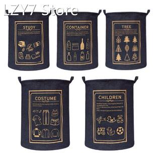 Waterproof Storage Bucket Large Laundry Basket Foldable Laun