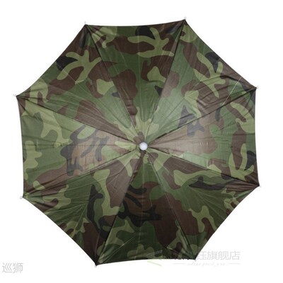 Foldable Rain Gear Fishing Hat Headwear Umbrella for Fishing