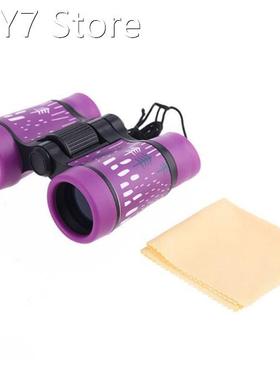4x30 Binoculars Plastic Children Colorful Lightweight Telesc