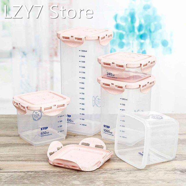 5pcs Food Storage Container Kitchen Organizer Cans for Spice
