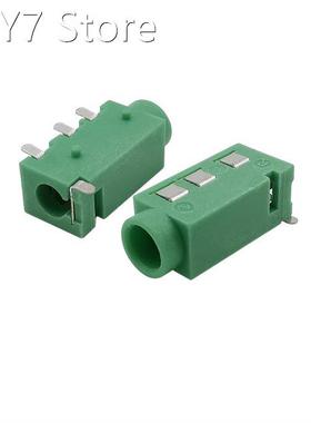 20Pcs Green PJ320D 3.5mm Audio Jack Connector SMD 4 Pin Head