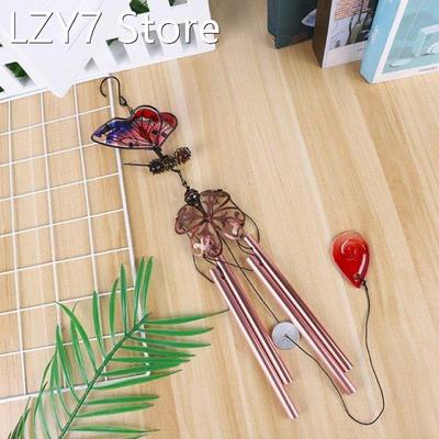 2022 New Indoor Outdoor Metal Wind Chimes 3D Butterfly Paint