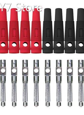 4mm High Current Banana Plugs Stackable 32A Screw Type Solde