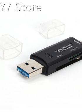High-speed OTG Card Reader Computers Supplies USB Office Car