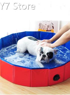 Durable Bath Tub Portable Folding Dog Bathtub Bathroom Acces