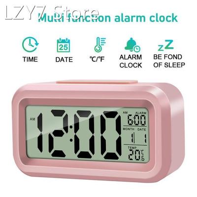 Big LED Screen Digital Alarm Clock Table Digital Electronic