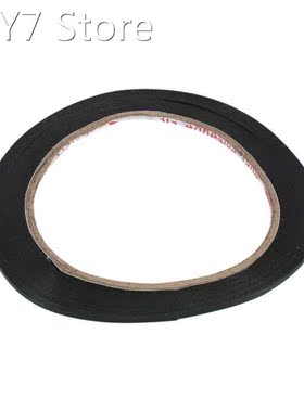 1 Pcs 10M Length 2mm Width Black Super Strong Sticky Double