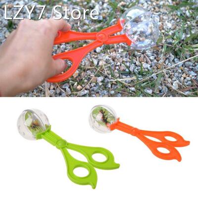 Plastic Bug Insect Catcher Scissors Tongs Tweezers For Kids