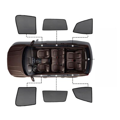 For Renault Captur Accessoris Magnetic Car Sun Shade Mesh Su