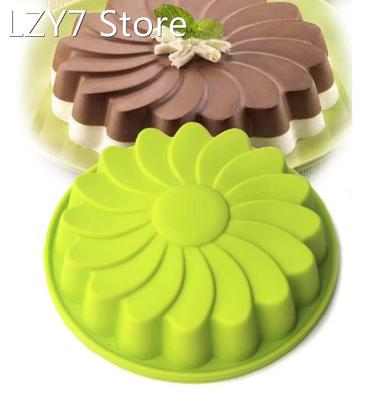 Round Silicone Cake Mold Oven Baking Tools Chiffon Cake Moul