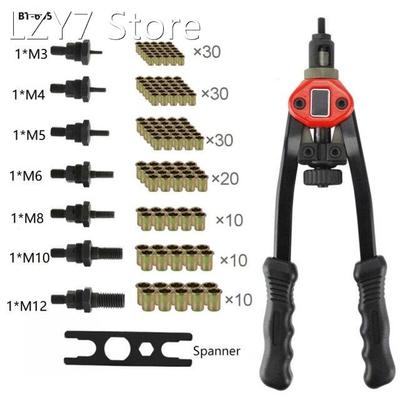 Manual Rivet Nut Tool Hand Riveter Tool M3/M4/M5/M6/M8/M10/M