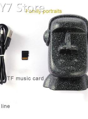 Easter Island Moai Wireless Speaker Retro Stone Elephant TF
