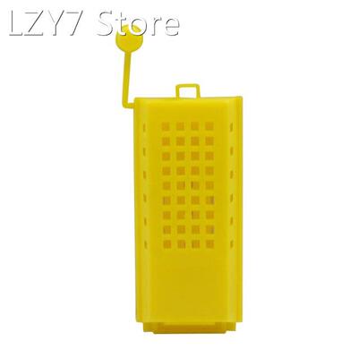 Captivity Bee Queen Beekeeping Yellow Plastic Queen Bee Cage